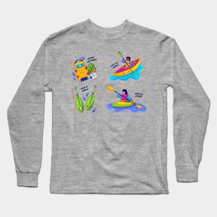 Kayak Lover Collection Long Sleeve T-Shirt